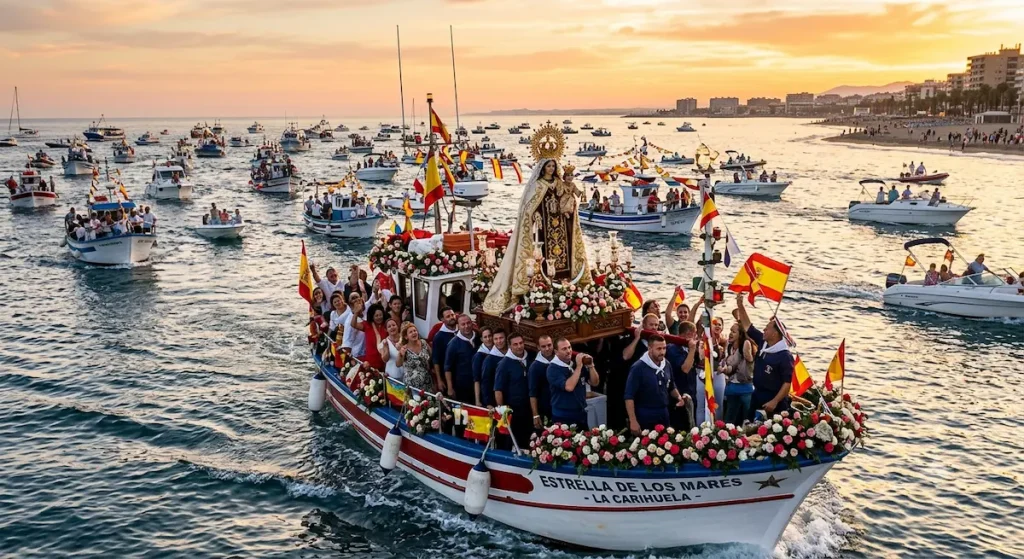 La Carihuelas maritime procession